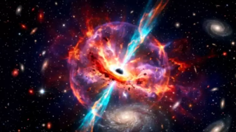 Scientists Stunned as Dormant Black Hole Awakens After 100 Million Years