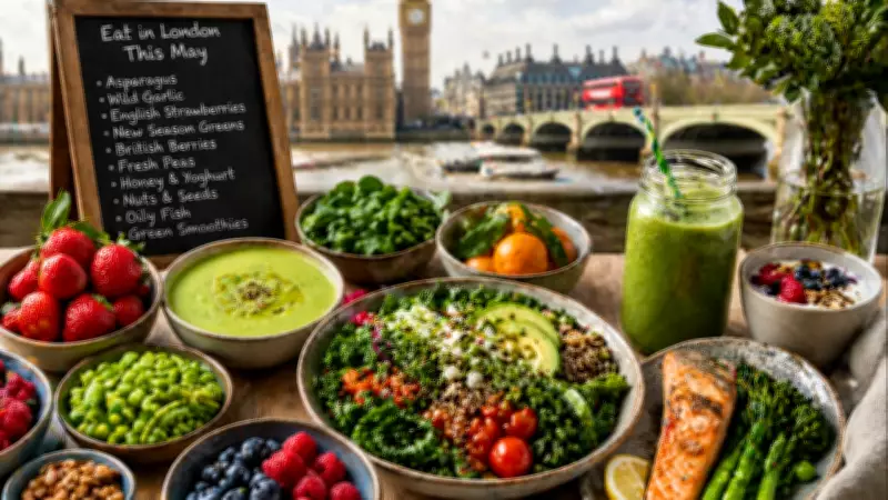 Seasonal Eating in London This May: Fresh Produce and Health Benefits