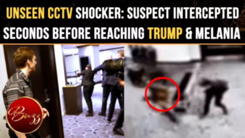 Secret Service Stops Man Moving Toward Trump at DC Dinner