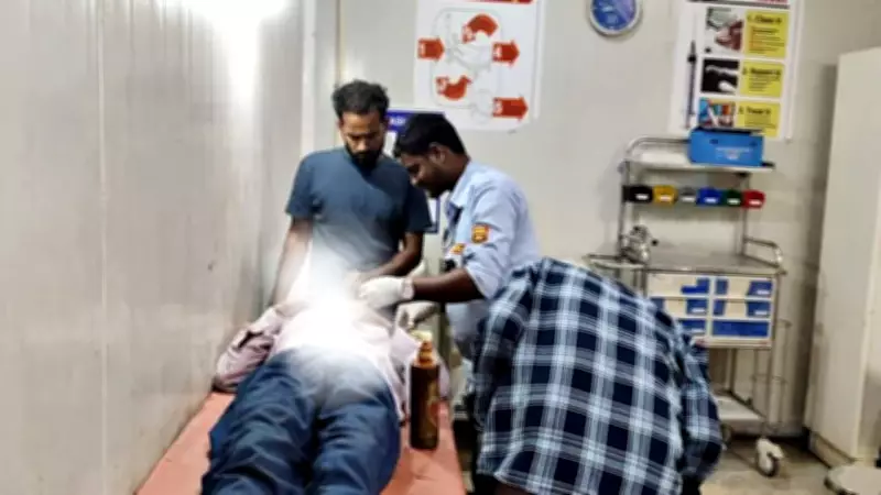 Security Guard Assists Doctors in Bihar Hospital Amid Staff Shortage Crisis