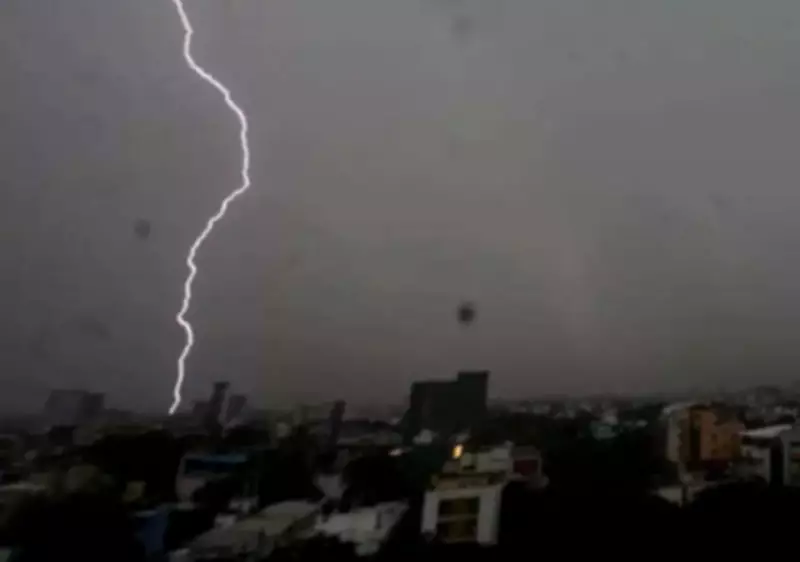 Severe Weather Alert: Thunderstorms and Gusty Winds Forecast for Andhra Pradesh