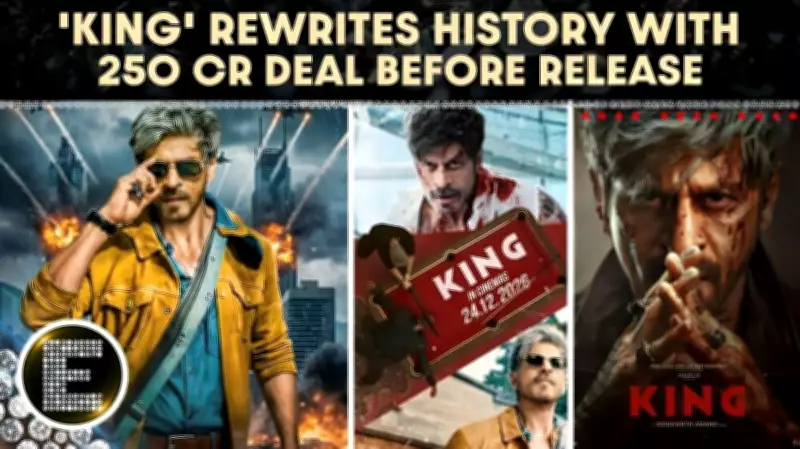 Shah Rukh Khan's 'King' Secures Record ₹250 Crore Deal Before Release