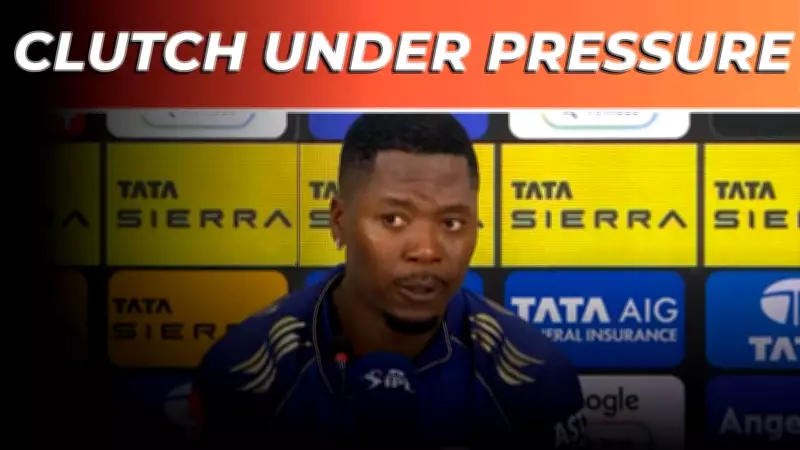 Sherfane Rutherford Reflects on Crucial IPL 2026 Innings Under Pressure