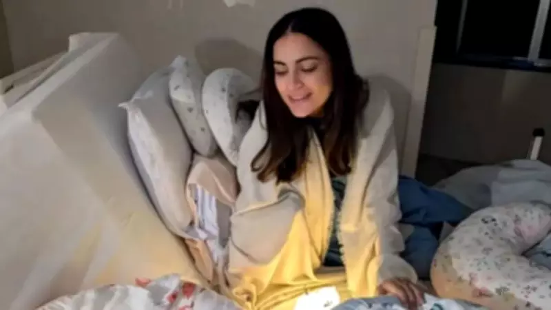 Shraddha Arya Shares Adorable Morning View of Sleeping Twin Babies on Social Media