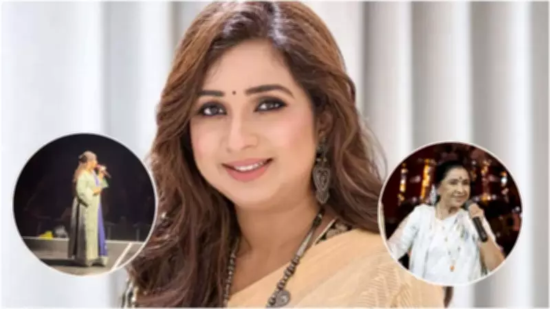 Shreya Ghoshal Honors Asha Bhosle with Emotional Tribute at London's O2 Arena