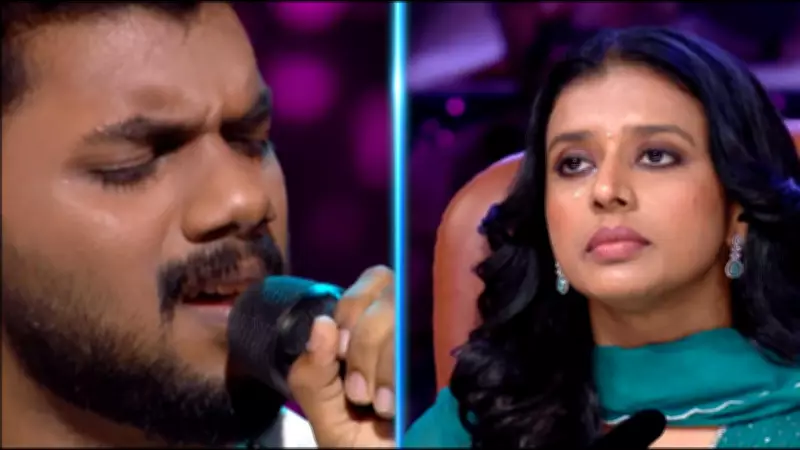 Sithara Krishnakumar Breaks Down as Contestant Misses Lyrics on Star Singer