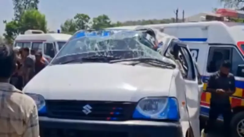 Six women killed, eight injured in Gujarat van-bus collision