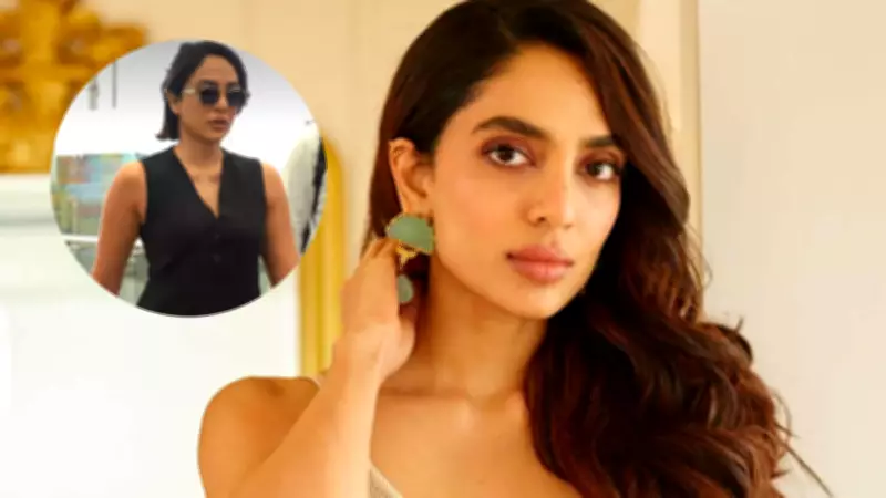 Sobhita Dhulipala Spotted at Hyderabad Airport in Chic Black Outfit