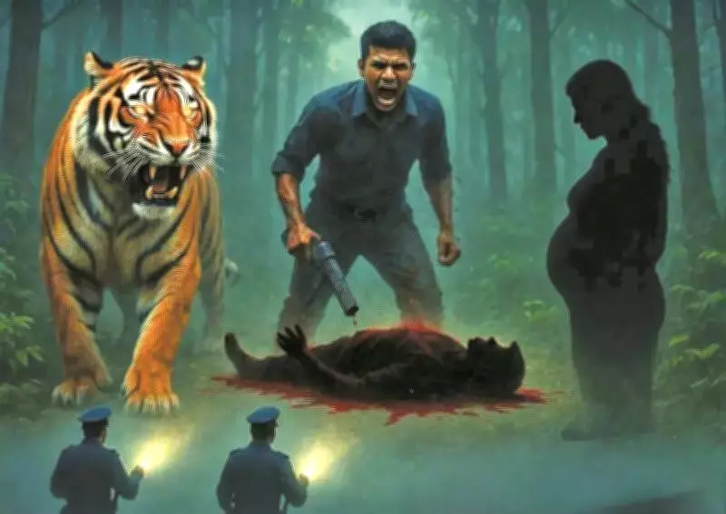 Son Murders Father, Fakes Tiger Attack in Gadchiroli Village Panic