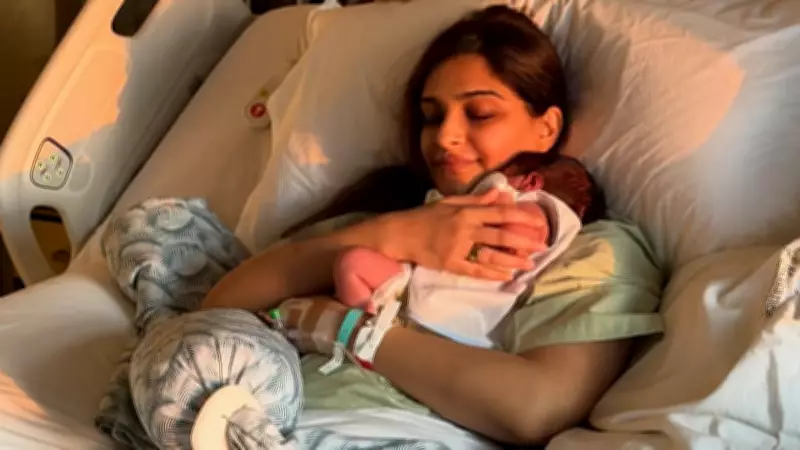 Sonam Kapoor Shares First Glimpse of Newborn Son, Thanks Medical Team