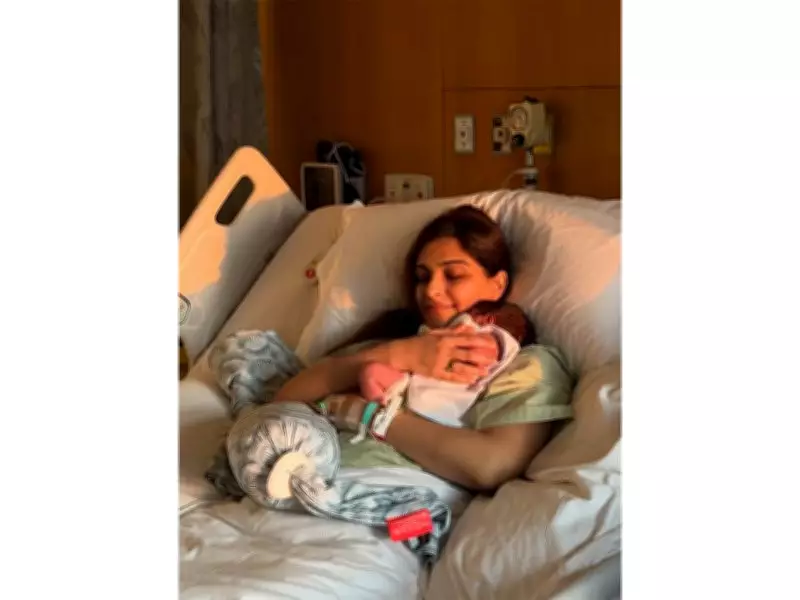Sonam Kapoor Shares Heartwarming First Glimpse of Newborn Son