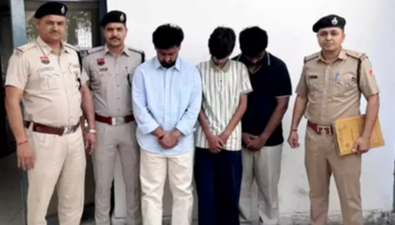 Sonipat Cyber Police Bust Interstate Scam Ring, Arrest 3 for ₹10.6 Lakh Stock Fraud