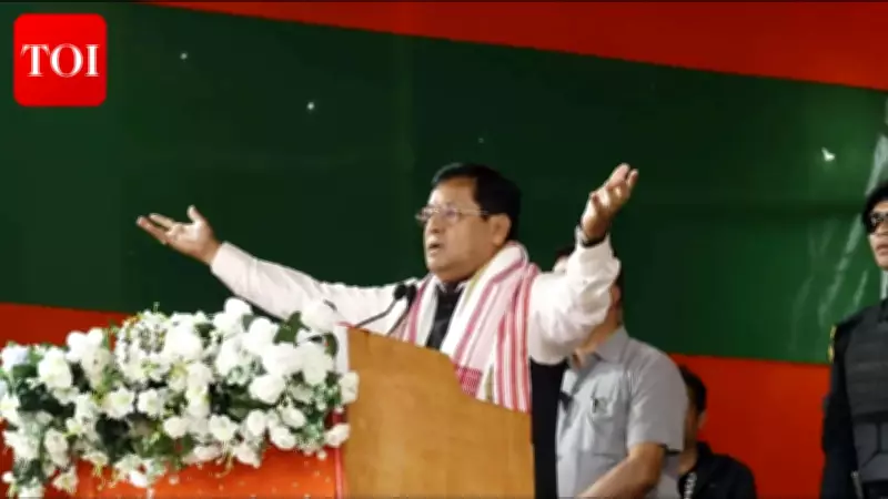 Sonowal Asserts Massive Rally Turnouts Signal Public Rejection of Congress in Assam