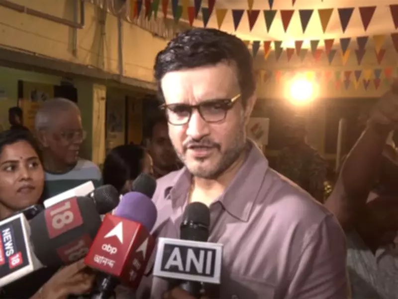 Sourav Ganguly Casts Vote in West Bengal 2nd Phase Polls