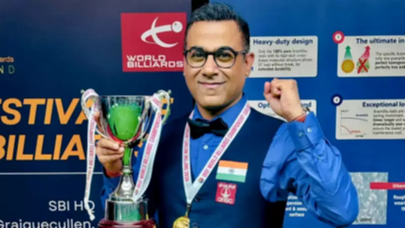 Sourav Kothari Defeats Pankaj Advani to Retain World Billiards Title in Ireland