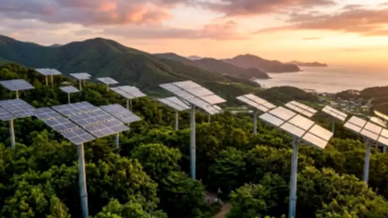 South Korea's Solar Trees: A Dual-Use Solution for Energy and Forest Protection