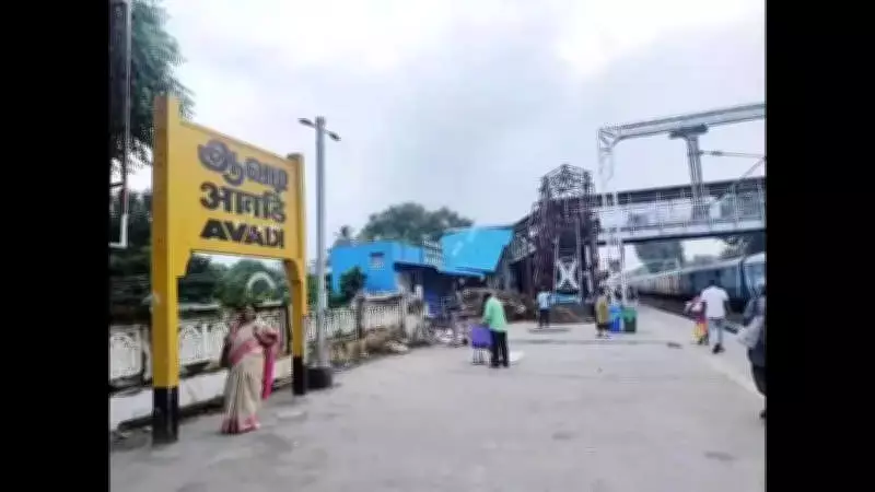 Southern Railways' Avadi Station Access Closure Sparks Protests