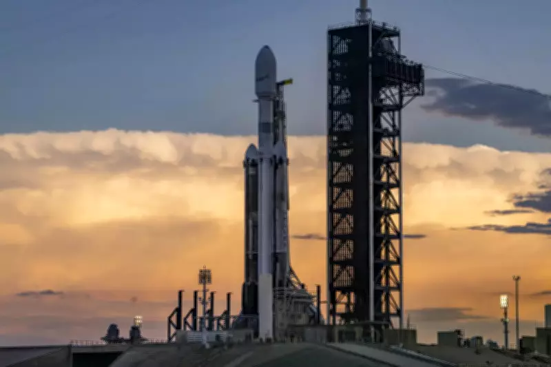 SpaceX Falcon Heavy Launches Viasat-3 F3 Satellite After 18-Month Hiatus