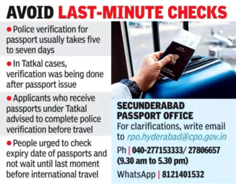 Special passport drive in Hyderabad on May 9 to clear pendency