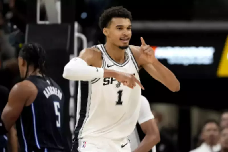 Spurs' Wembanyama Enters Concussion Protocol, Out for Playoffs Start