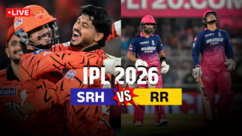 SRH vs RR IPL 2026: Live Score, Updates from Rajiv Gandhi Stadium