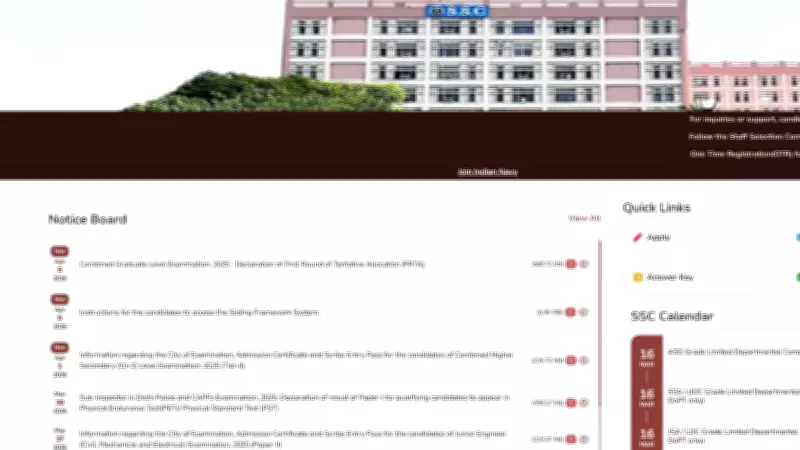 SSC CGL 2025 Round One Allocation List Released: Check Cut-offs and Details