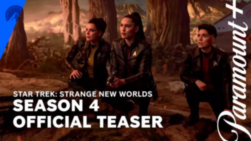 Star Trek: Strange New Worlds Season 4 Teaser Released with Navia, Mount, Peck