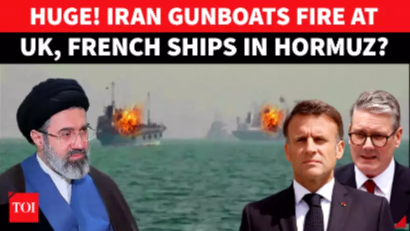 Strait of Hormuz Crisis: IRGC Fires at UK and French Ships, Trump Claims Helplessness
