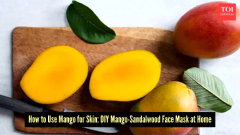 Summer Glow Mask: Sandalwood & Mango Face Pack for Hydrated Skin