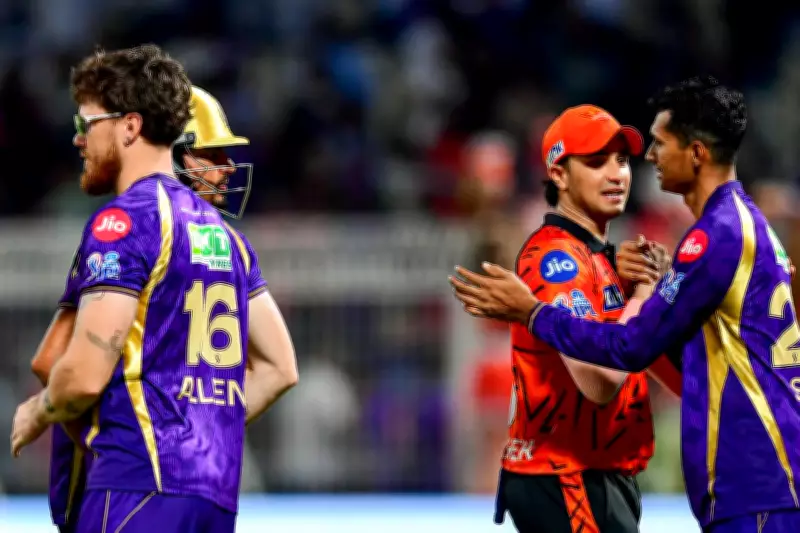 Sunrisers Hyderabad Crush Kolkata Knight Riders by 65 Runs in High-Scoring IPL Thriller