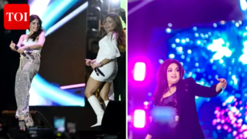 SuPra and Monali Thakur Electrify Maitreyi College's Rhapsody Fest with Girl Power Anthems
