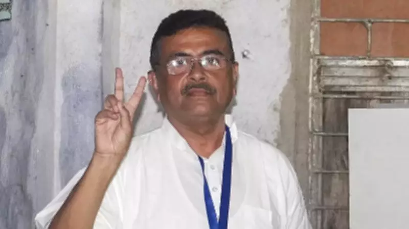 Suvendu Adhikari Alleges TMC Threat to BJP Worker in Kolkata, Seeks EC Action