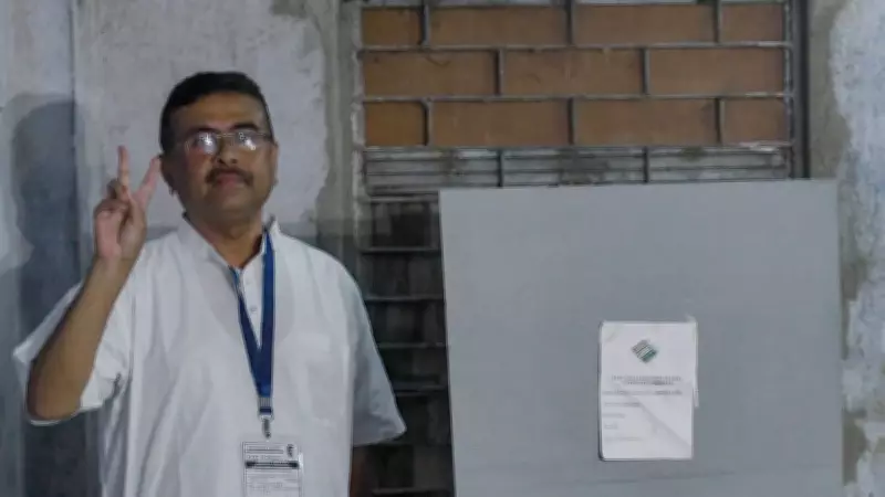 Suvendu Adhikari Issues Stern Warning to TMC as West Bengal Votes in Phase 1