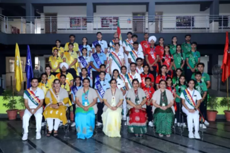 Swaraj Public School Damla Holds Investiture Ceremony for Student Council