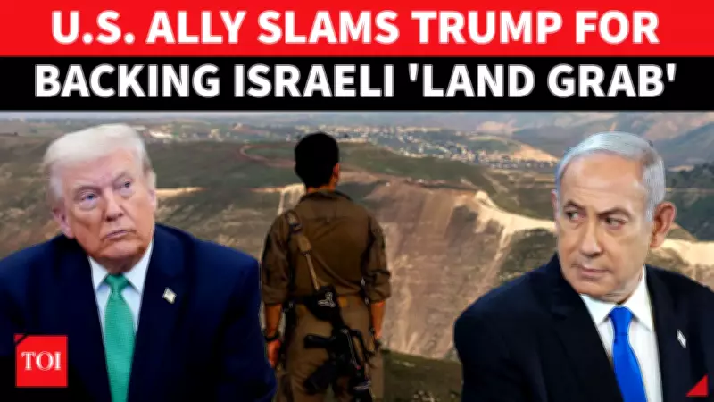 Syrian President Ahmed Al-Sharaa Rejects Israeli Golan Occupation, Criticizes Trump