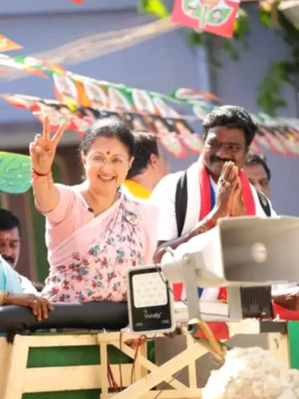 Tamil Actors Join Political Fray as Campaigns Intensify Across State