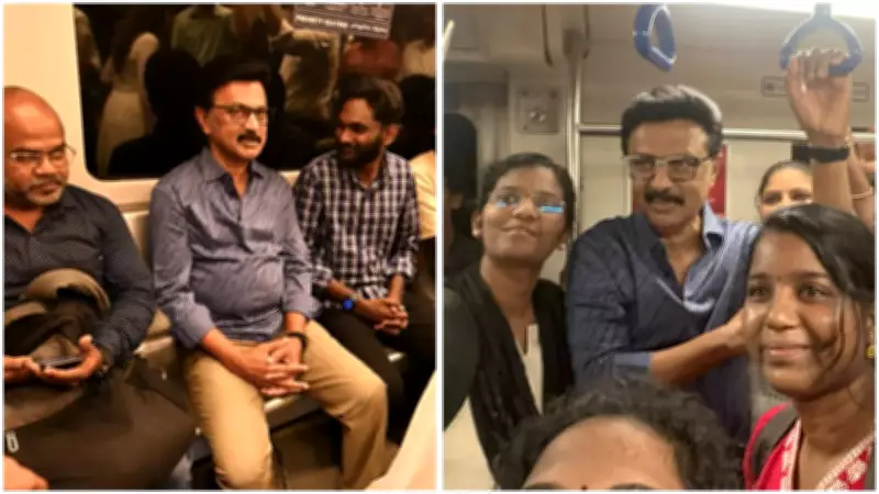Tamil Nadu CM MK Stalin Rides Chennai Metro for Election Campaign Outreach