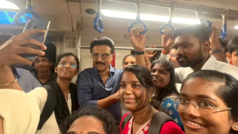 Tamil Nadu CM Stalin's Surprise Metro Ride in Chennai Sparks Public Interaction