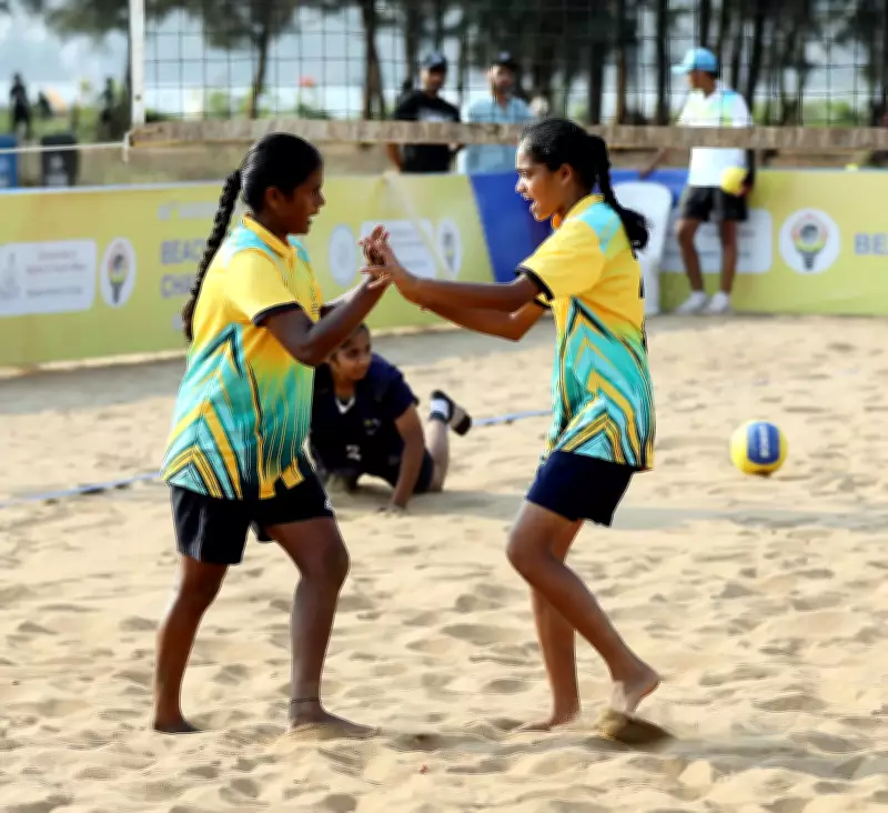 Tamil Nadu Dominates U-17 Beach Volleyball Nationals; Goa Girls Win Bronze