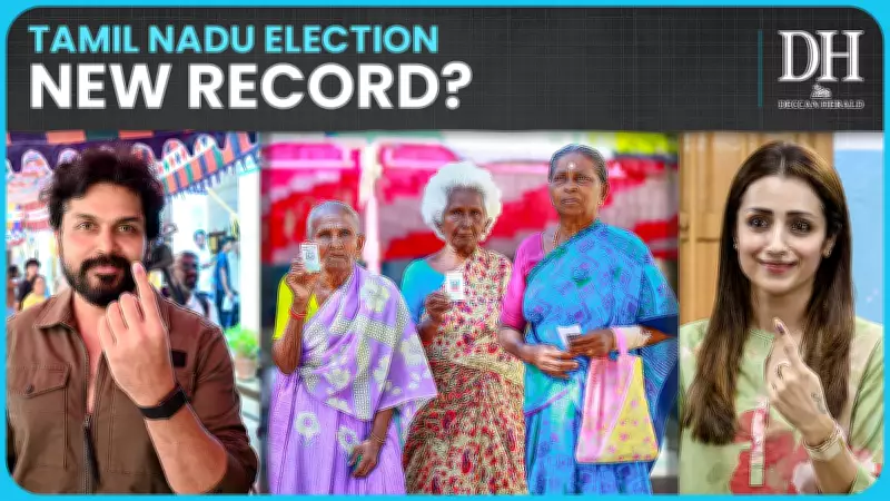 Tamil Nadu Records High Voter Turnout in 2026 Assembly Election