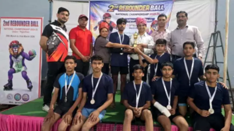 Tamil Nadu Triumphs at National Rebounder Ball Championship in Jaipur