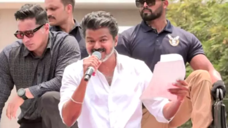 Tamil Nadu's TVK Chief Vijay Pledges Crop Loan Waiver, Unveils Farmer & MSME Aid