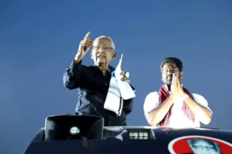 Tamil Nadu's Veteran Politicians Defy Heat and Age in Marathon Campaign Trail