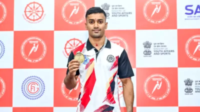 Tapan Mohanty Wins All-Around Gold at National Gymnastics Championship