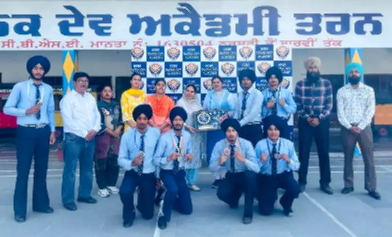 Tarn Taran School Clinches 8 Medals at State Kickboxing Meet