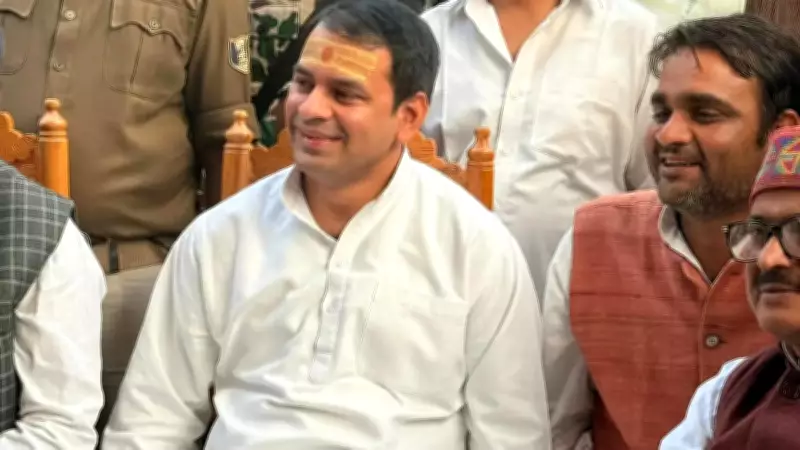 Tej Pratap Yadav Seeks Guidance from Religious Guru Amid Political Decline