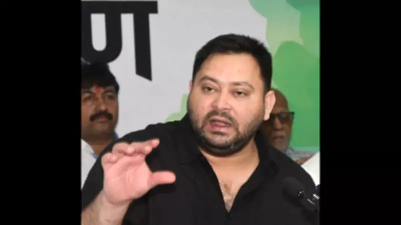 Tejashwi Yadav slams NDA govt, says only 3 people running Bihar