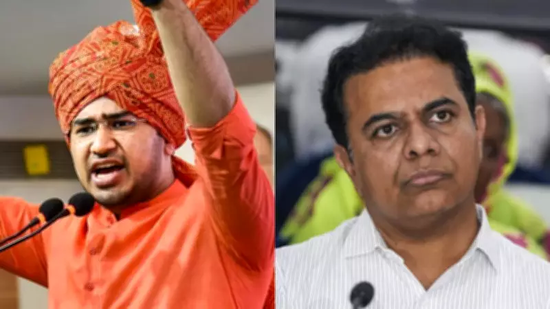 Tejasvi Surya Clarifies Remarks on Telangana Formation Comparison with Partition
