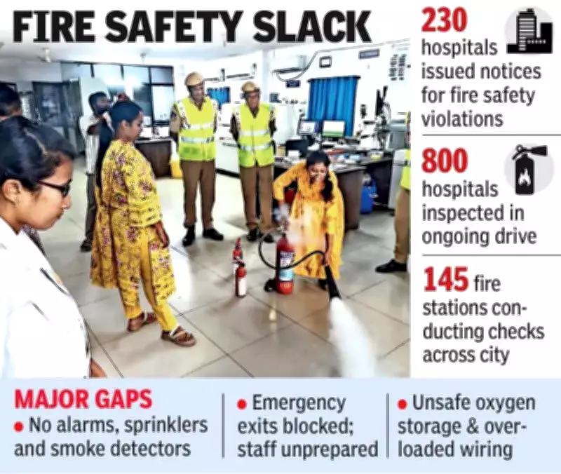 Telangana Fire Department Issues Notices to 230 Hyderabad Hospitals Over Safety Violations
