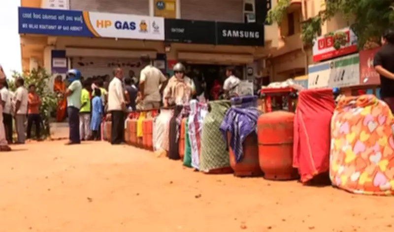 Tension Flares at Aska Gas Agency Over LPG Shortage, Police Intervene